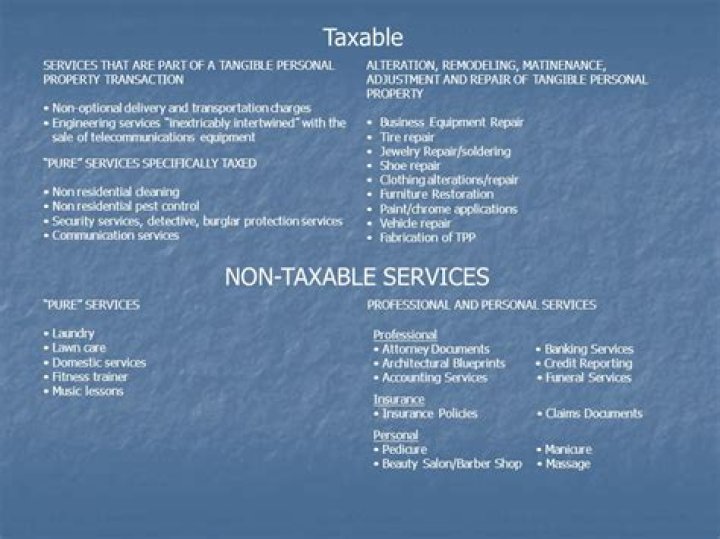Are alterations taxable?