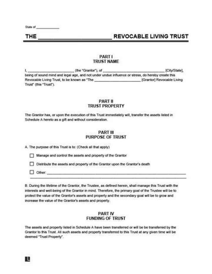Can a revocable trust be anonymous?