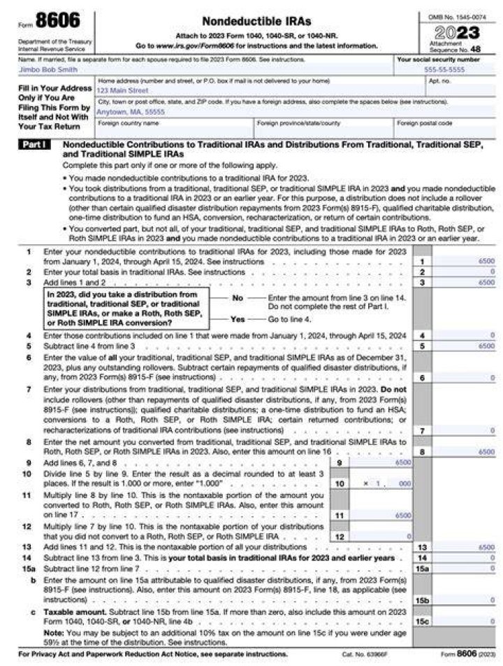 Do I need to file 8606 for backdoor Roth?