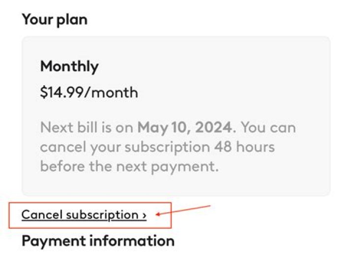 How do I cancel do not pay subscription?