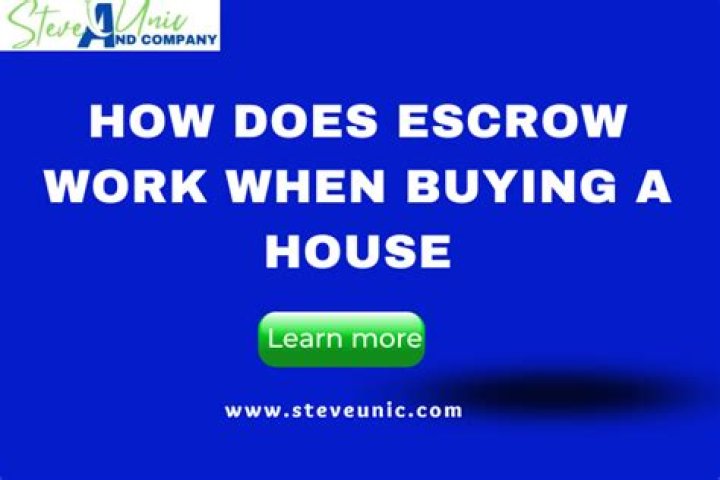 How does escrow work when buying a house?