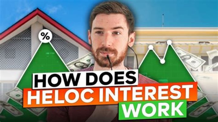 How does interest work on a HELOC?
