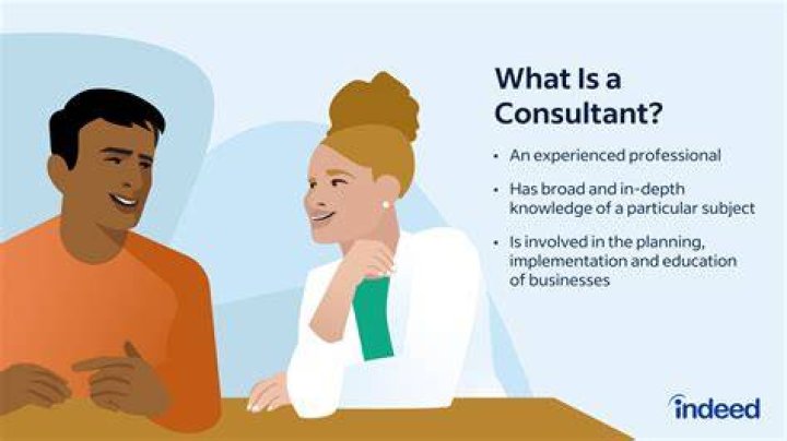 What does a information consultant do?