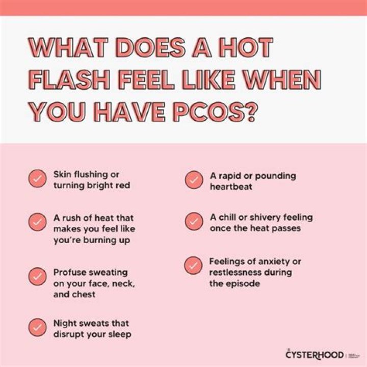 What does hot flash feel like?