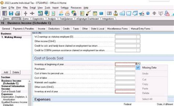 Where do advisory fees go on tax return?