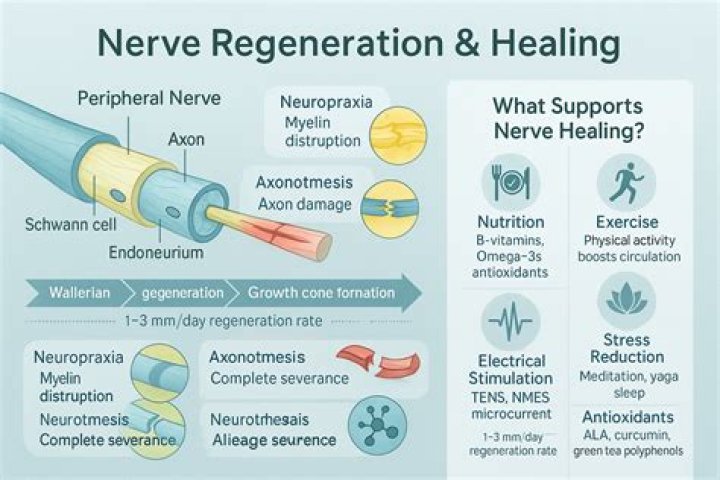 Will nerve damage heal itself?